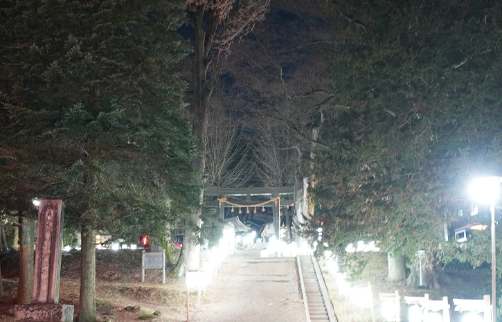 前宮参拝路の灯籠